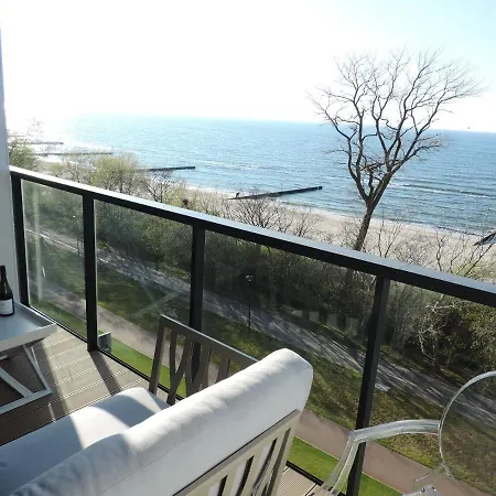 514 Seaside Z Widokiem Na Morze Kołobrzeg