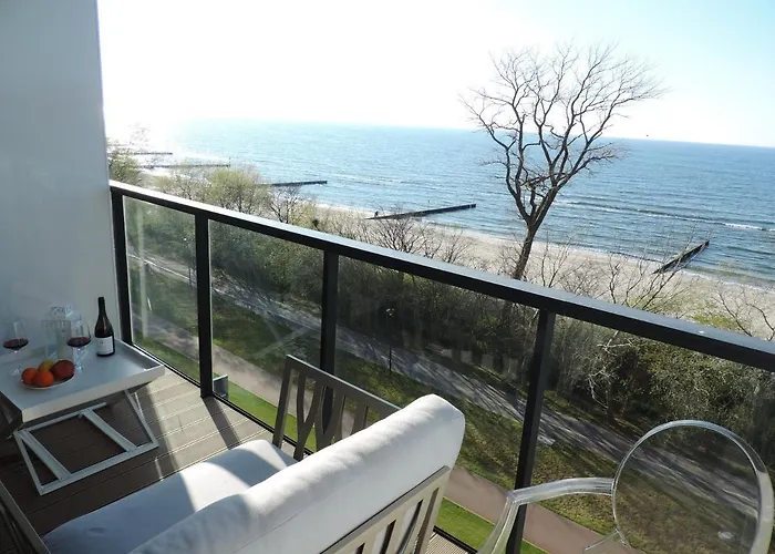 514 Seaside Z Widokiem Na Morze Kołobrzeg